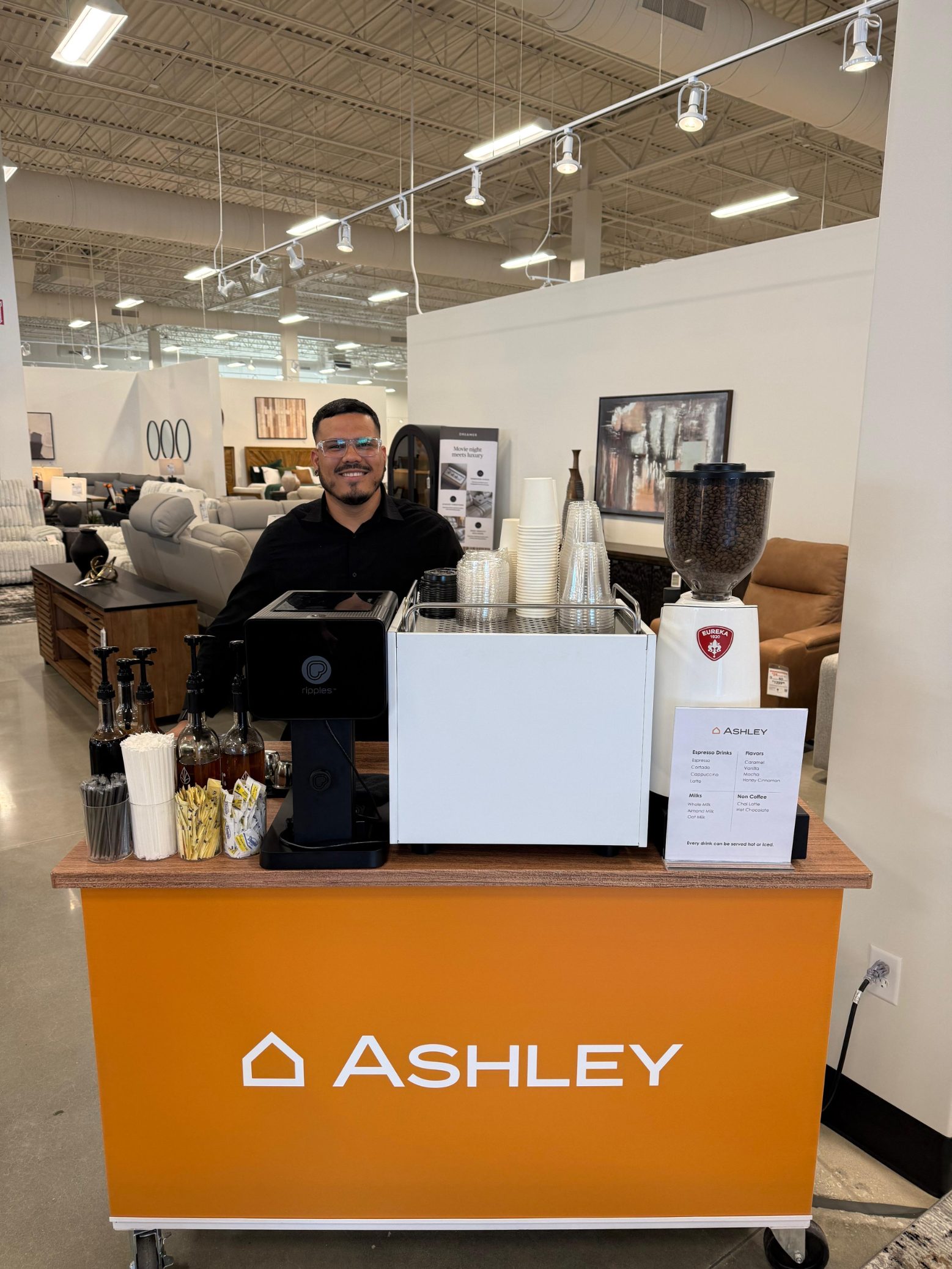 Dolce Gabanna Coffee Cart