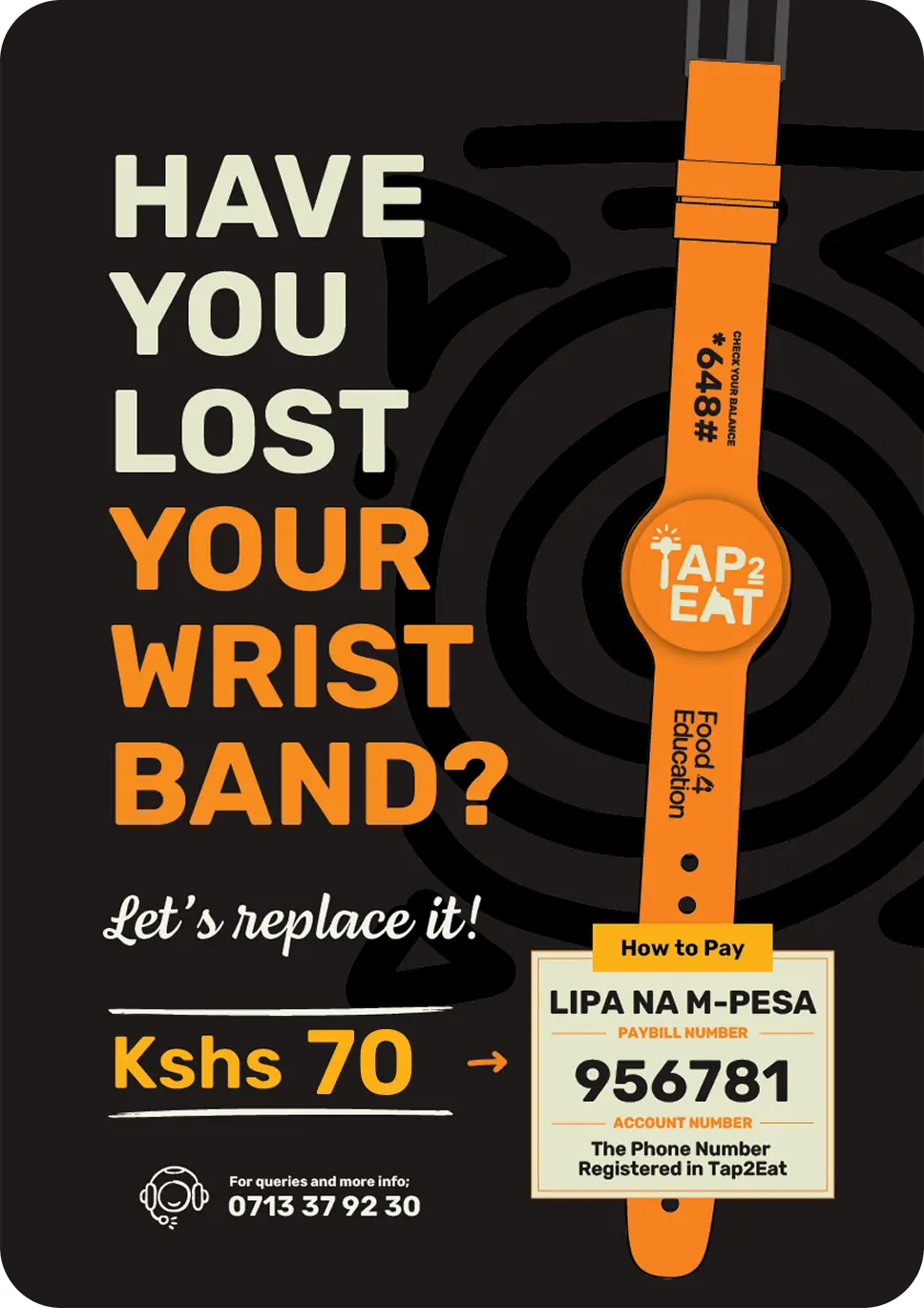 Wristband replacement