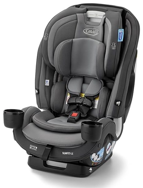 Graco SlimFit3 LX in the Kunningham (gray) fashion