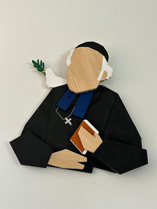 Gabriel Taborin Portrait bois