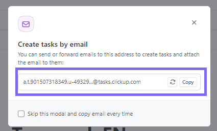Email to Lists