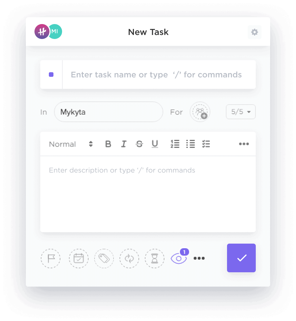 Create tasks using Chrome Extension