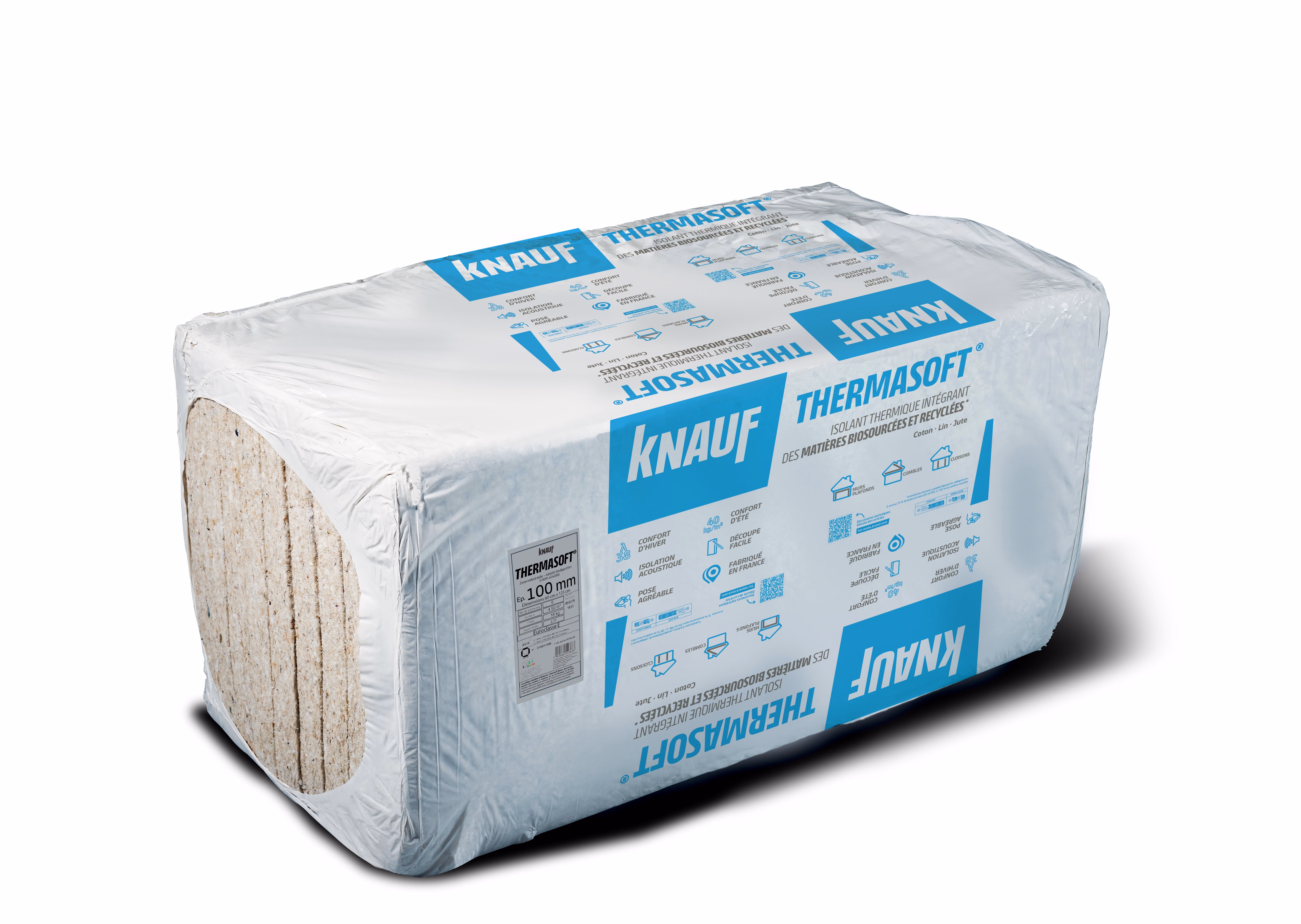 Isolant semi-rigide en coton Thermasoft