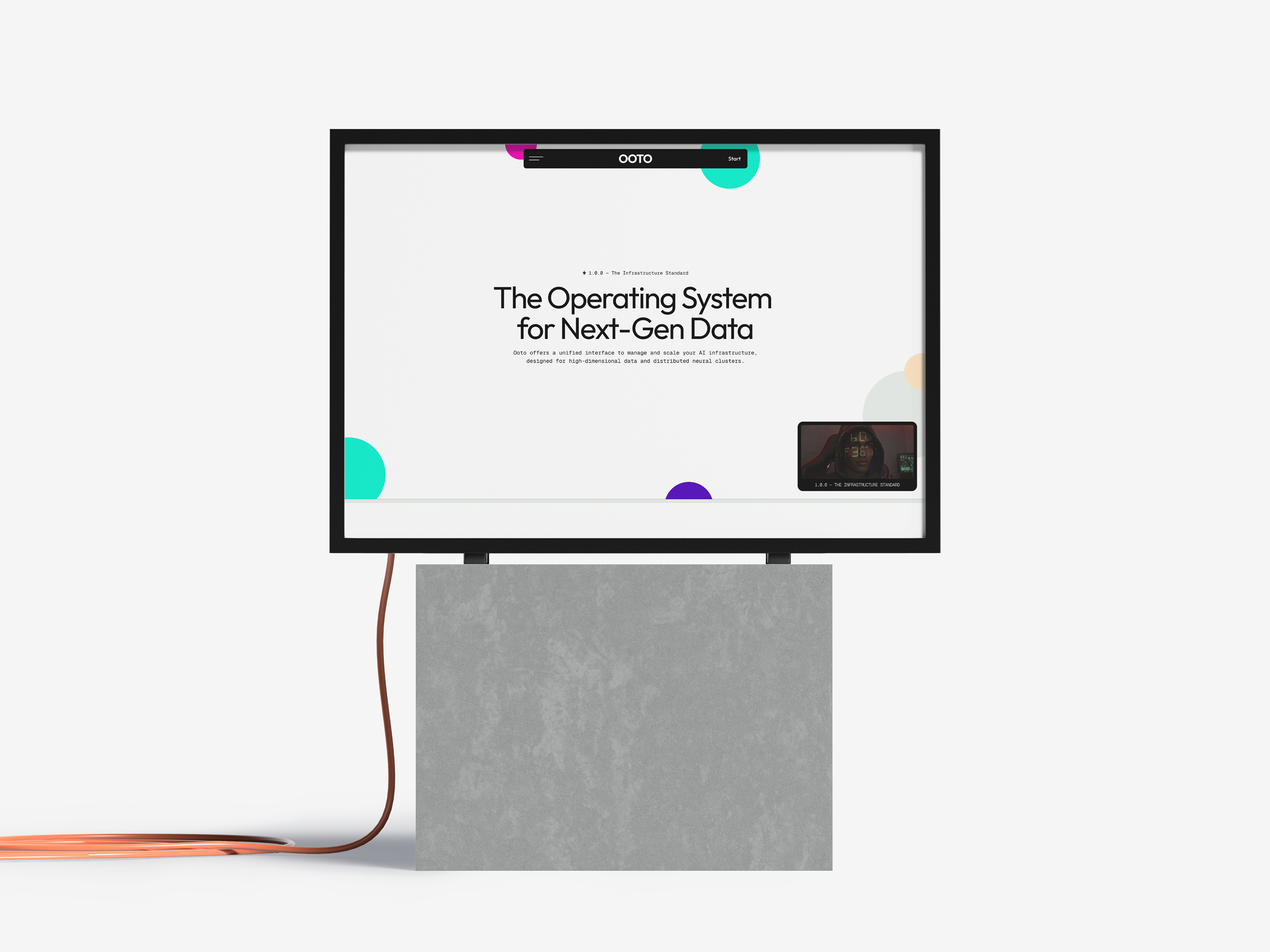 Ooto — Modular SaaS Webflow template with multiple homepage layouts