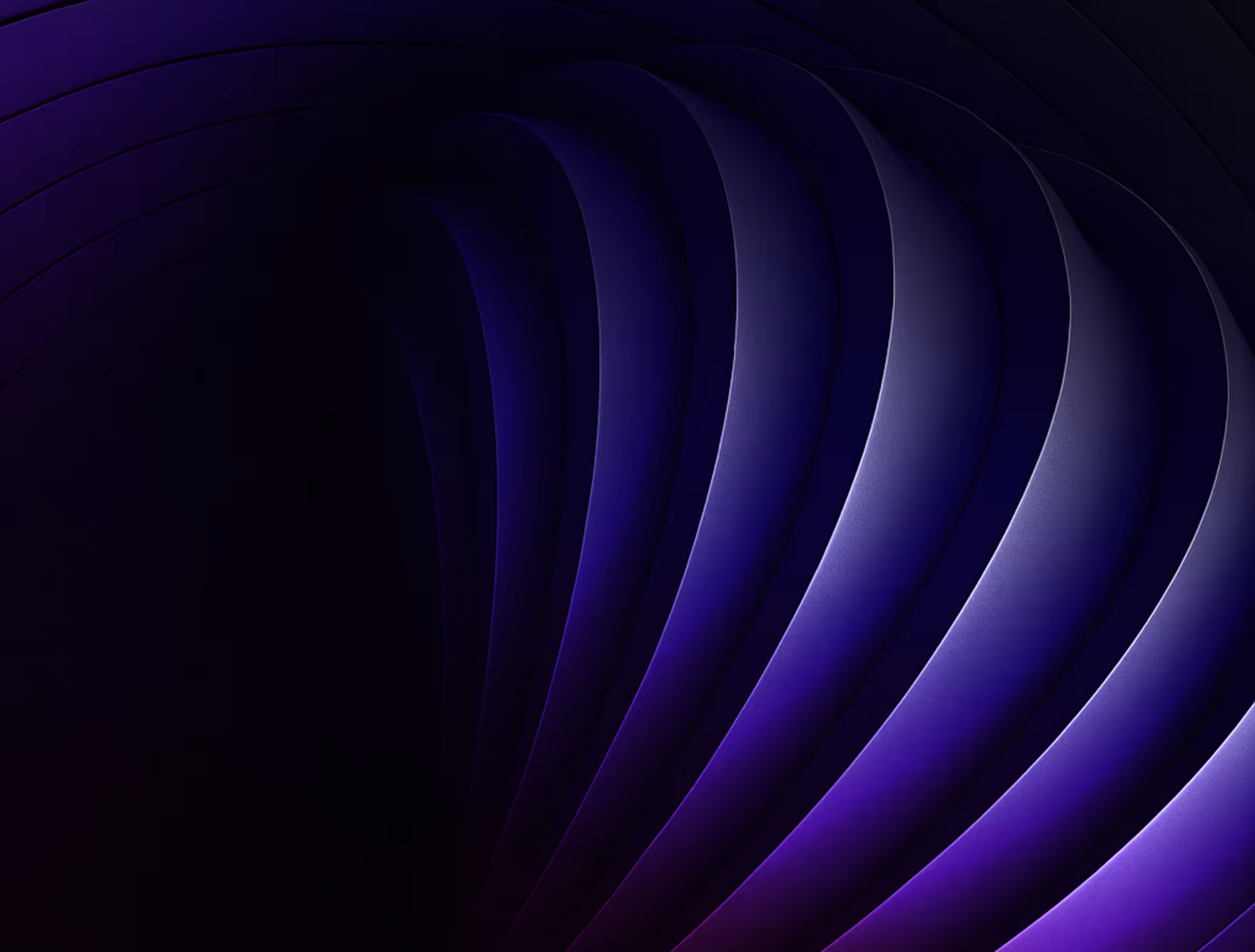Abstract image showcasing curved lines in deep colors representing modernity - Sparagus.