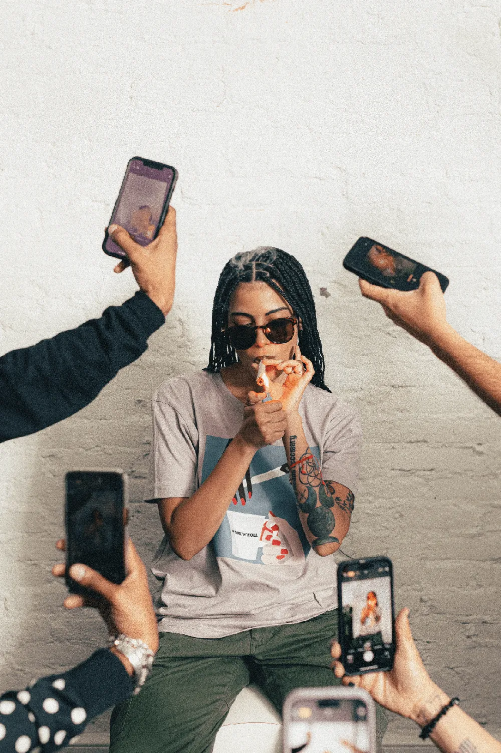 Social media content for cannabis brands by Work'n'Roll NYC
