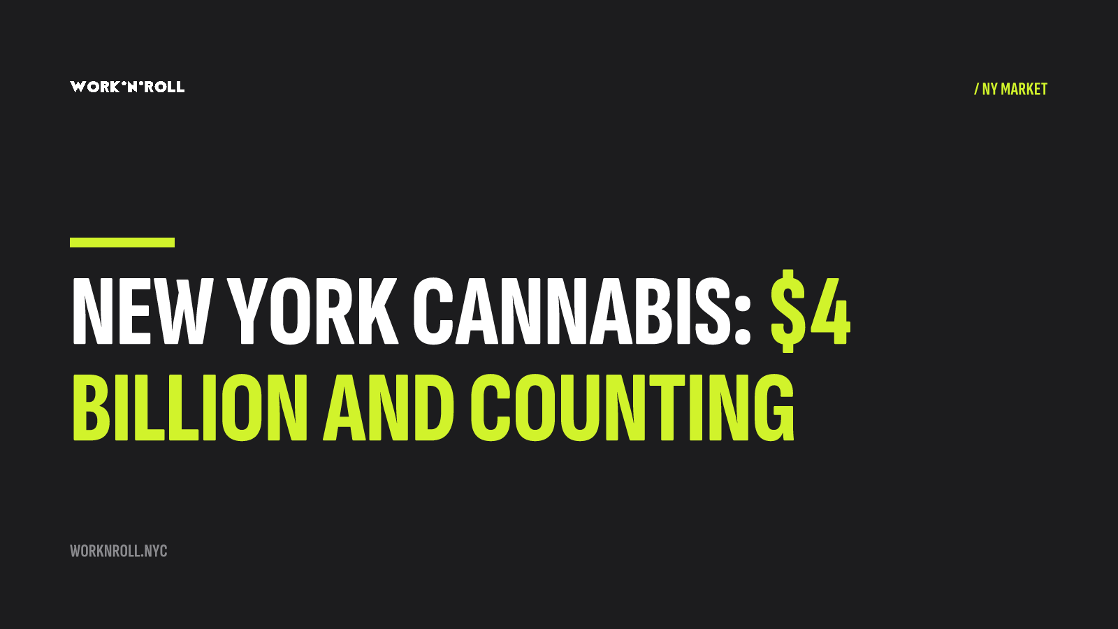 New York Cannabis Sales Pass $4B With Record $512.6M Q3