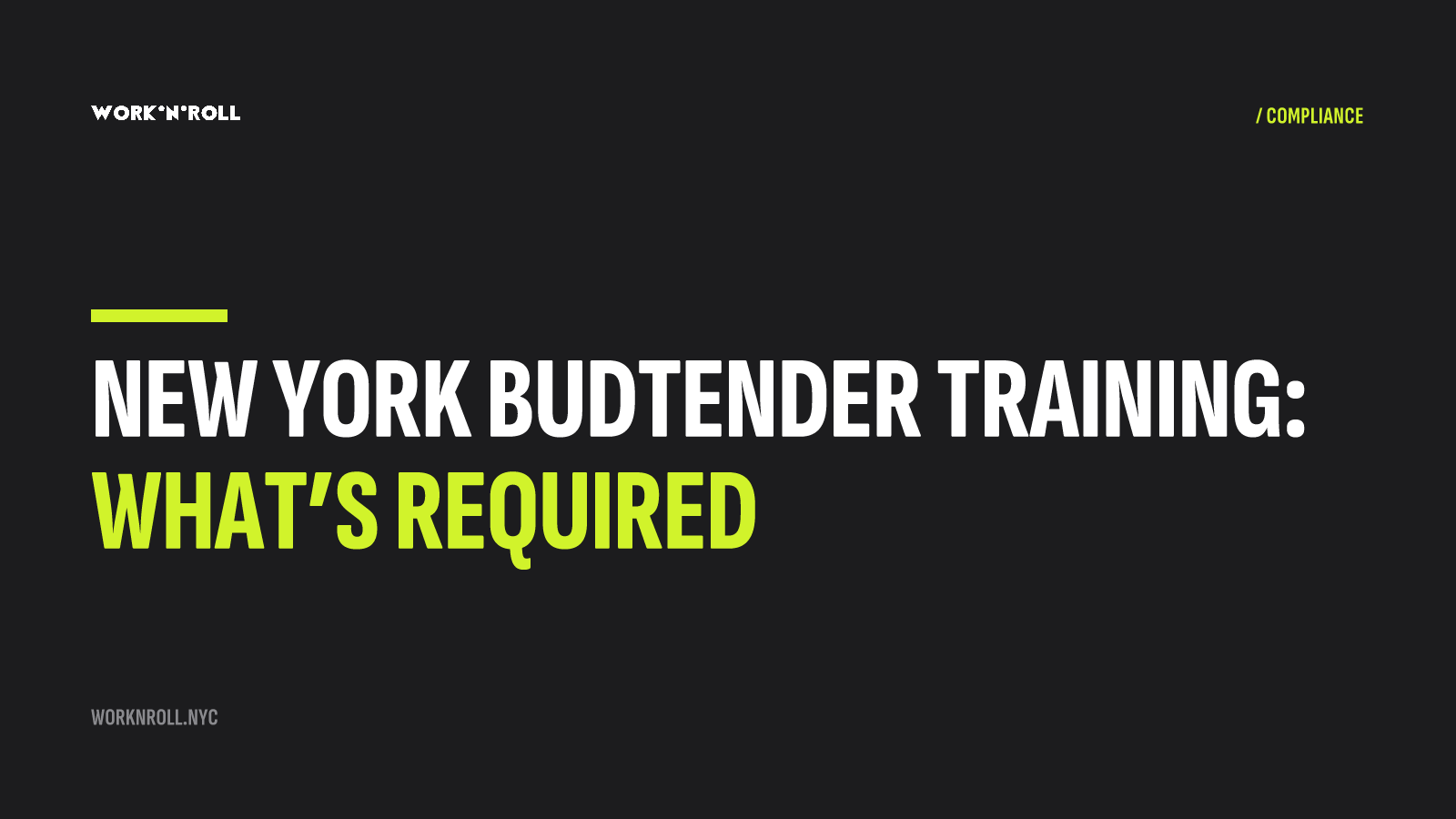 Budtender Training in New York: What You Need to Know