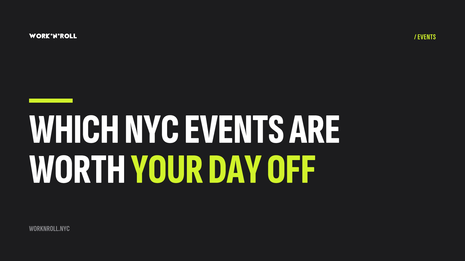 Cannabis industry events in NYC worth your day off
