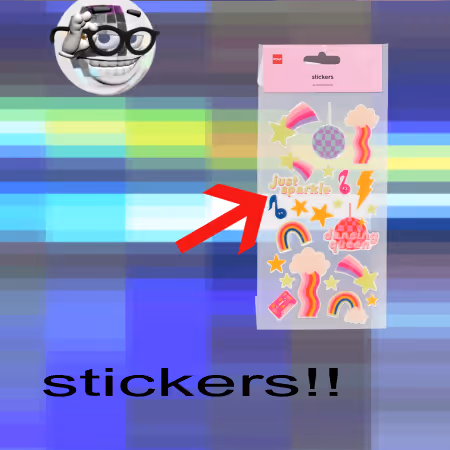stickers sterren - 12 stuks
