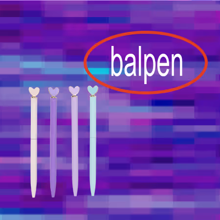 balpen navulbaar - 4 stuks