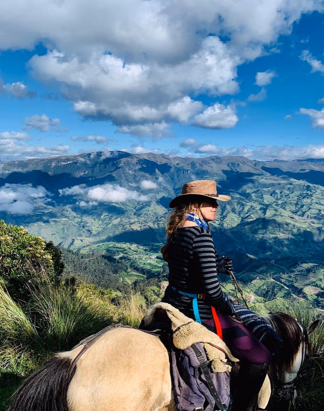 Horse riding holiday