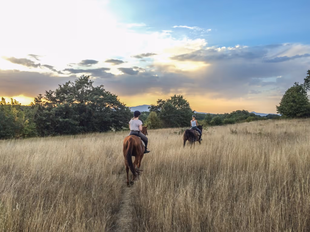 horse riding holiday