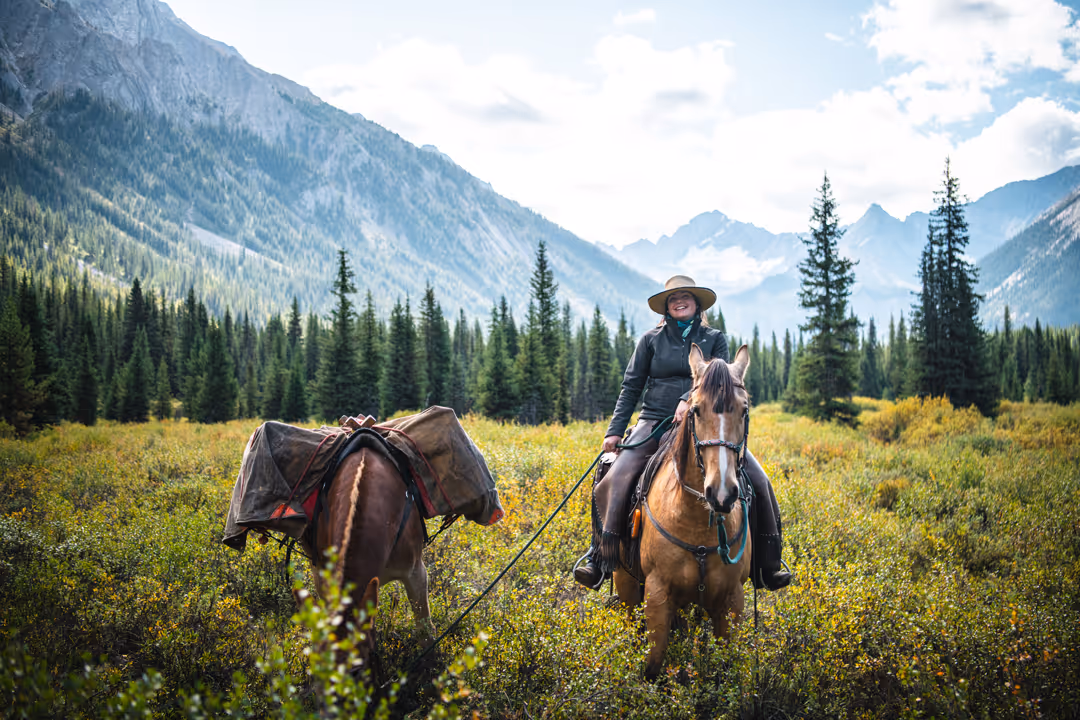 Horse riding holiday