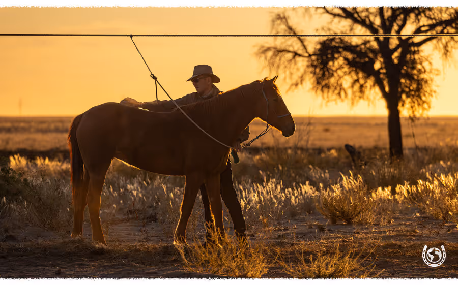 Horse riding holiday