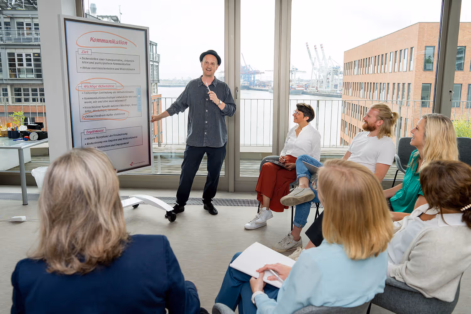 Change-Begleitung – Beratungsgespräch zu Struktur & Klarheit im Besprechungsraum