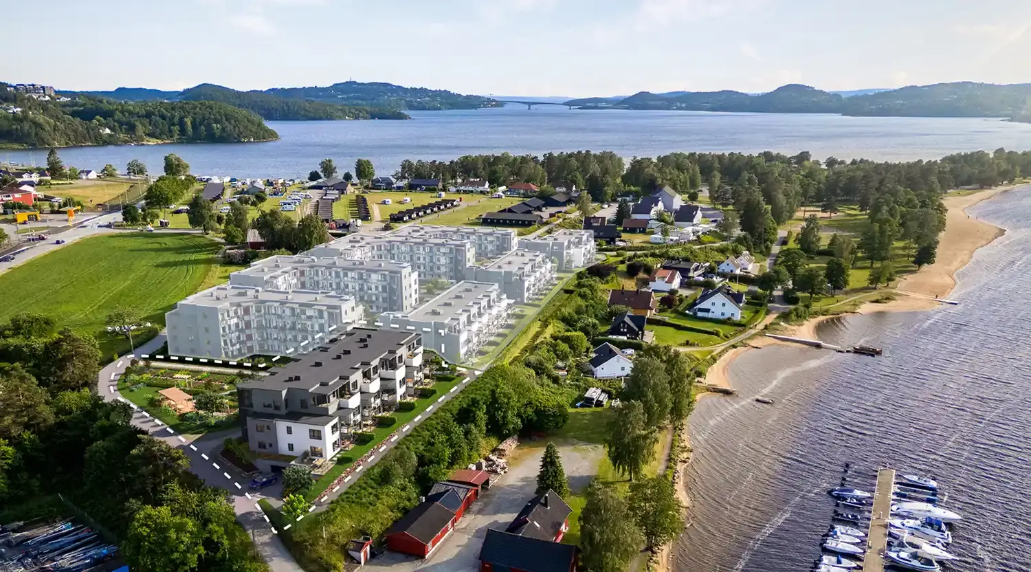 image of finished apartment building