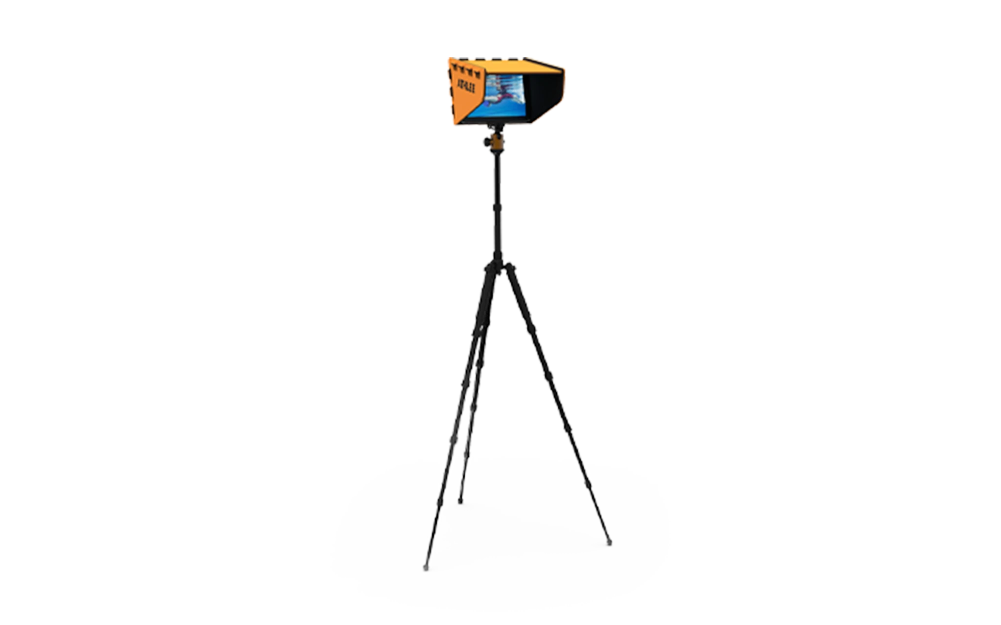 Athlee XL Tripod Shade — oversized sun shade for iPad video coaching at outdoor pools