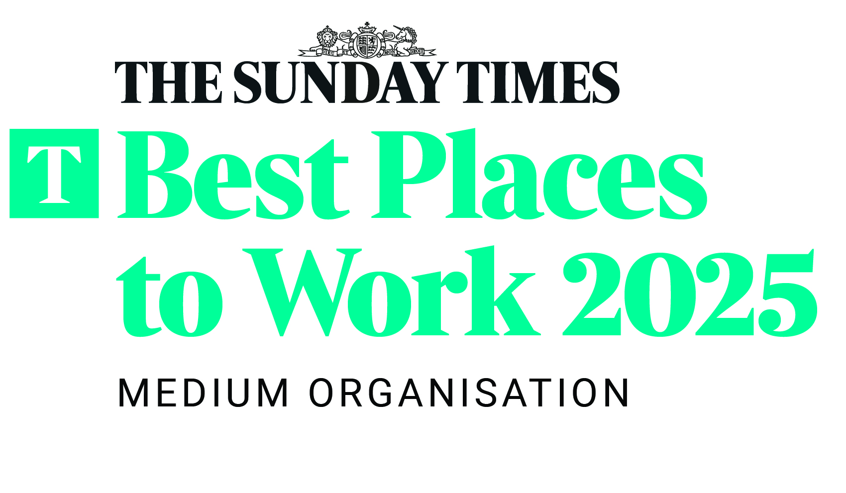 Sunday Time Best Places to Work 2025 Logo