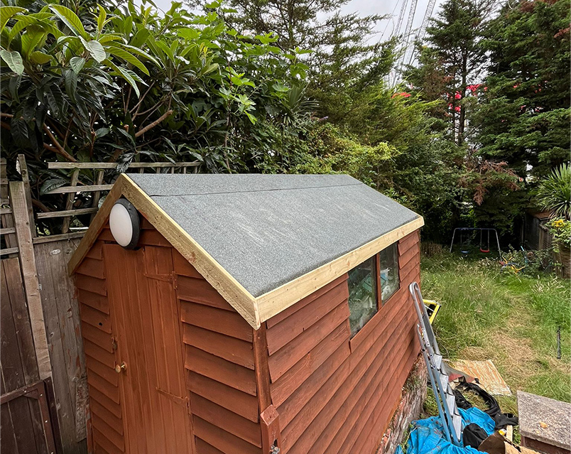 New shed
