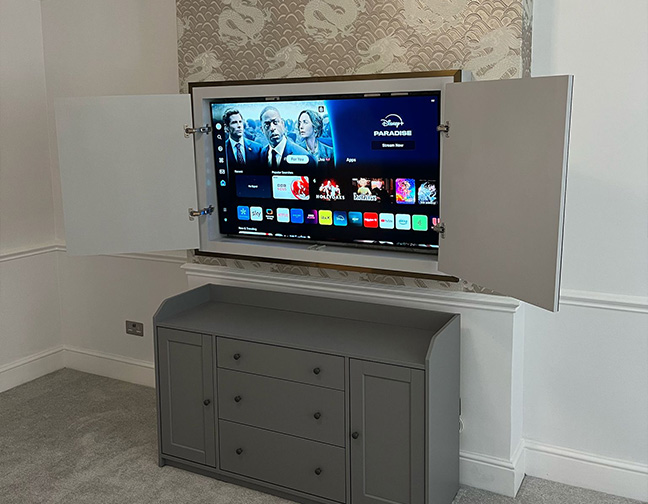 Custom media wall
