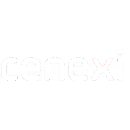 Cenexi brand logo in lowercase letters.