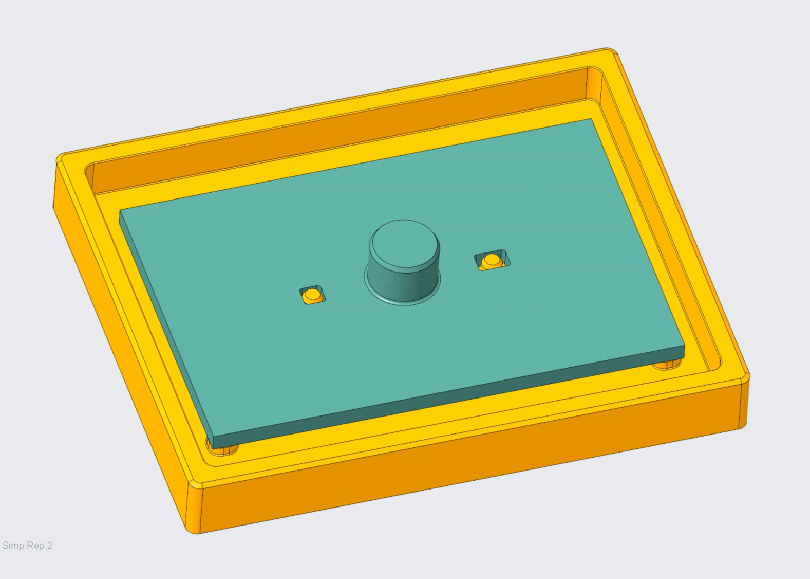 Engineering software interface showing tolerance and deflection calculations on left, with a color-coded technical drawing of mechanical parts and dimensions on right, and two men in a video call overlay.