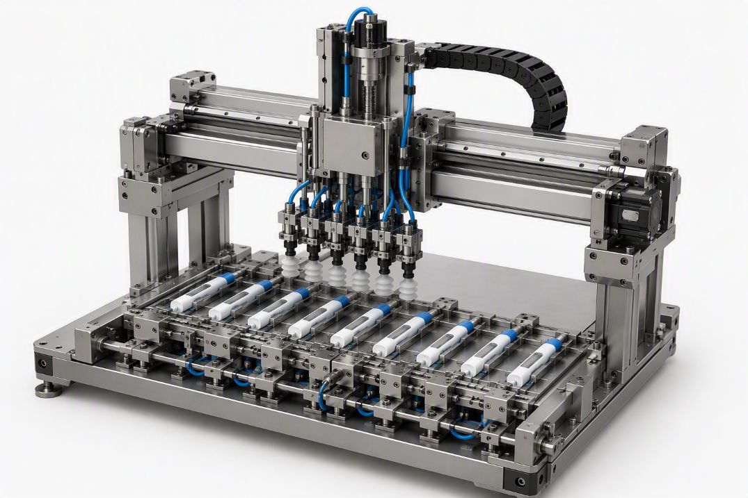 Pick and Place Unit for auto-injector assembly