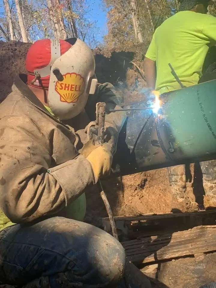 big prairie pipeline welding pipeline