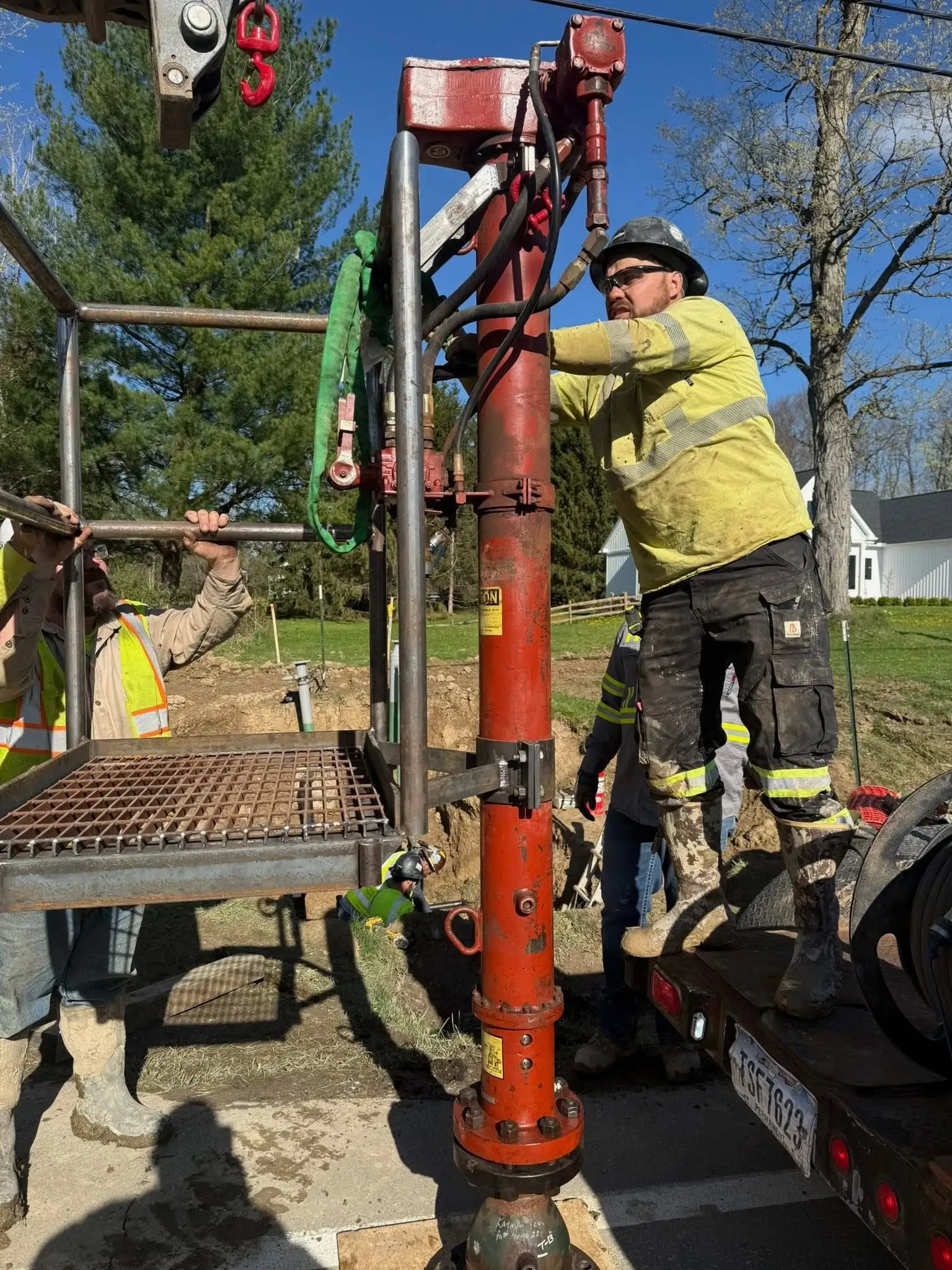 big prairie pipeline hot tapping support