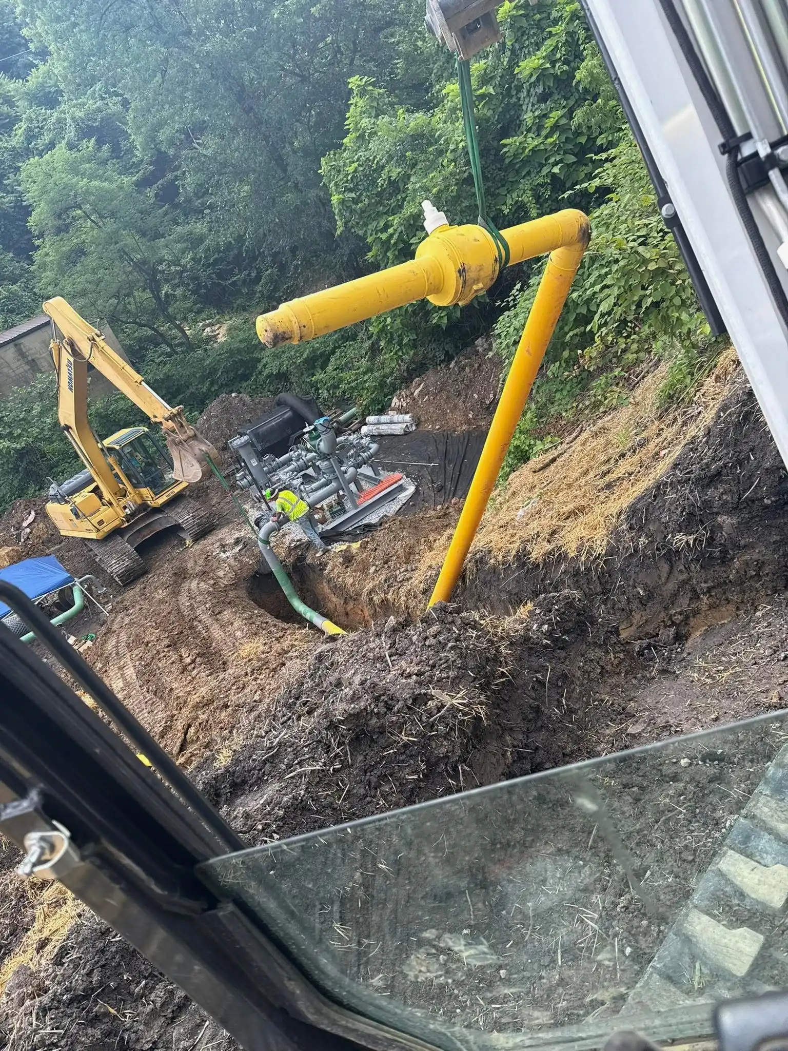 big prairie pipeline fabrication and installation