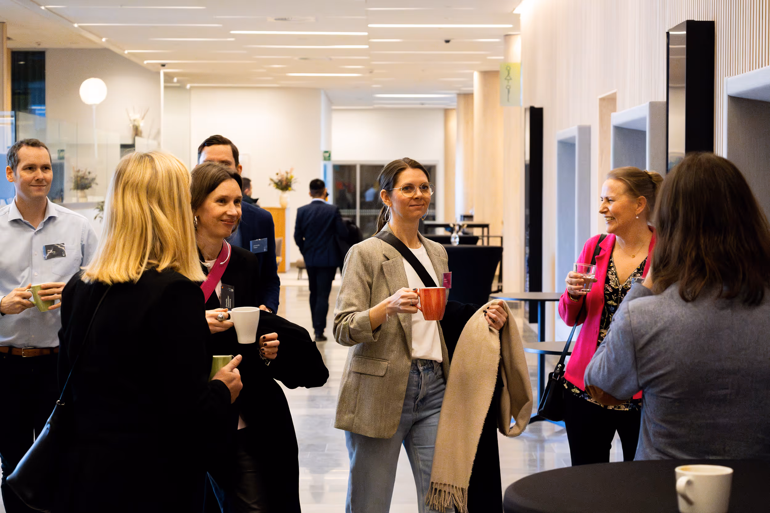 Mingelbild från Fiwes event Fiwe Collaboration Forum på Uni3 by Geely i mars 2025.