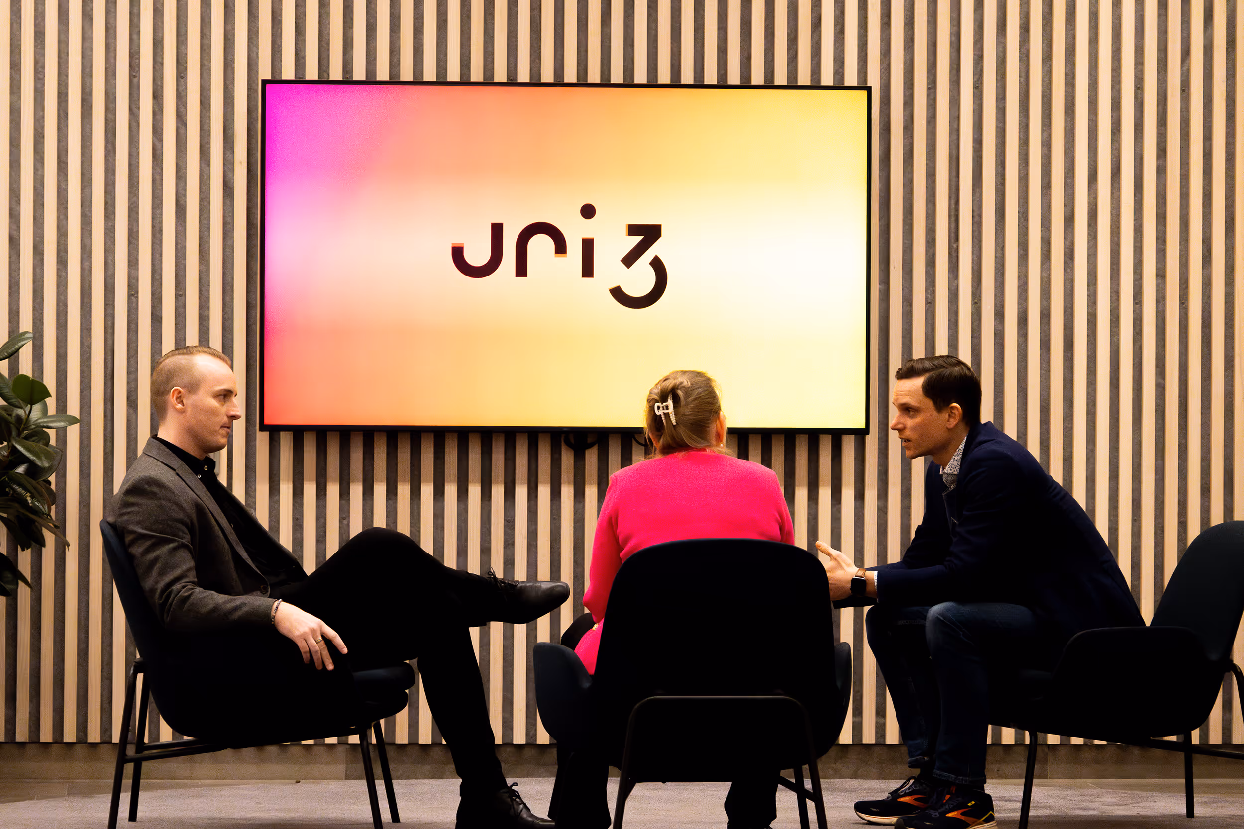 Bild från Fiwes event Fiwe Collaboration Forum på Uni3 by Geely i mars 2025.