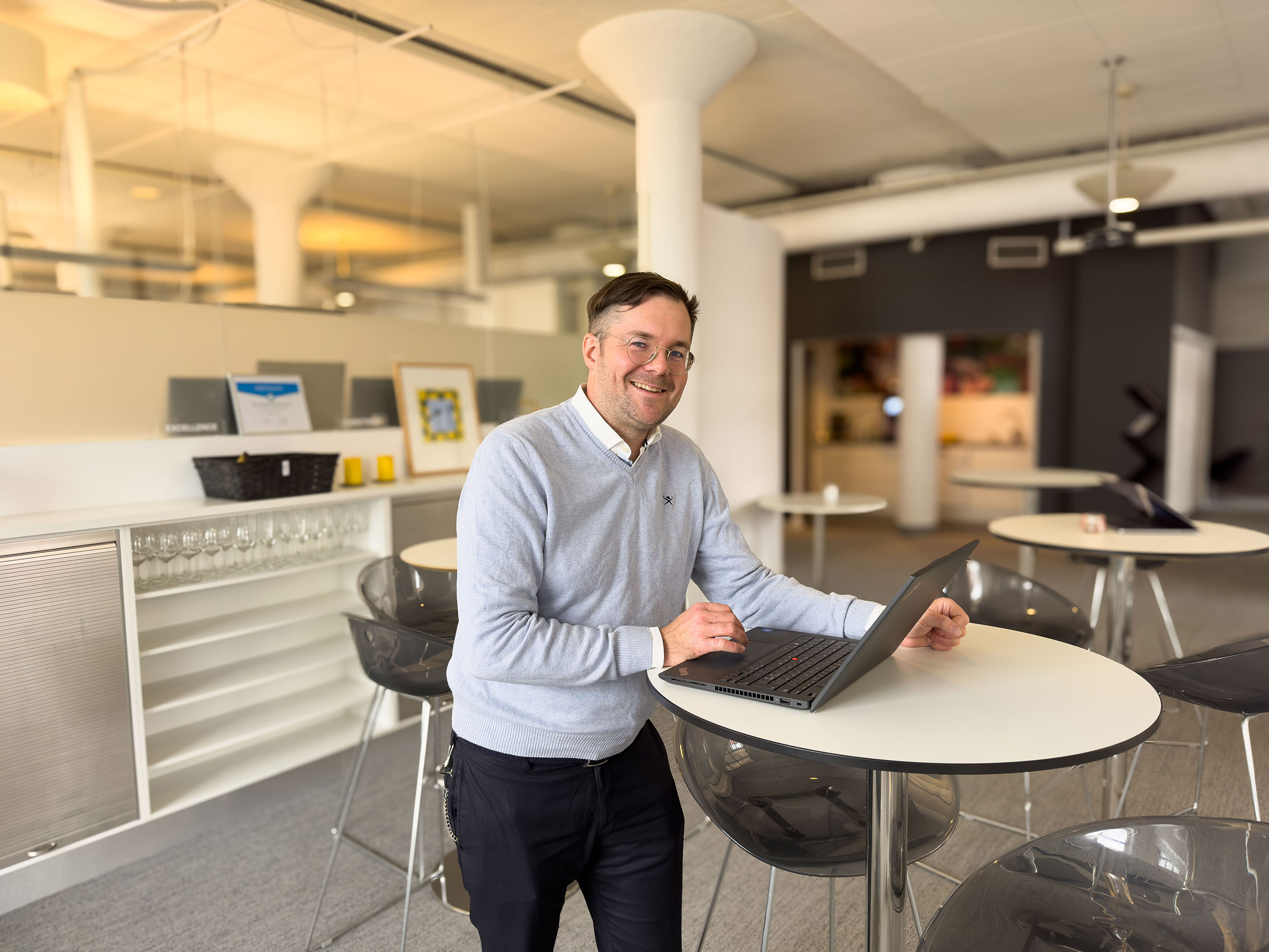 ”Fiwe är ett välkomnande företag, där det är högt i tak.”