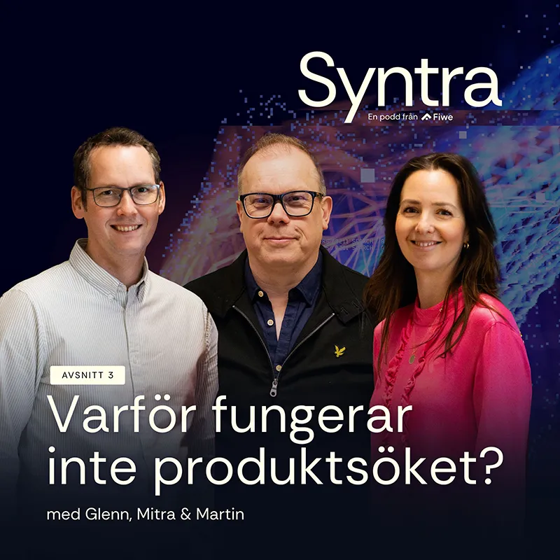 Syntra avsnitt #3 - Produktsök med Martin Skarin - Varför fungerar inte produktsöket?