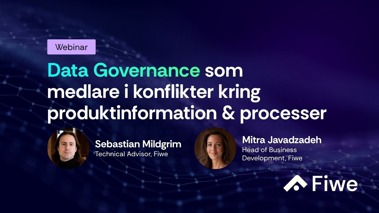 How Data Governance acts as a mediator in conflicts around product information and processes
