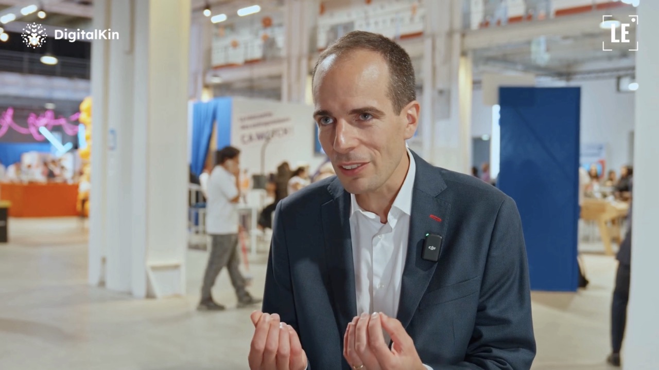 Photo de l'interview d'Emmanuel Théry par Lyon Entreprise