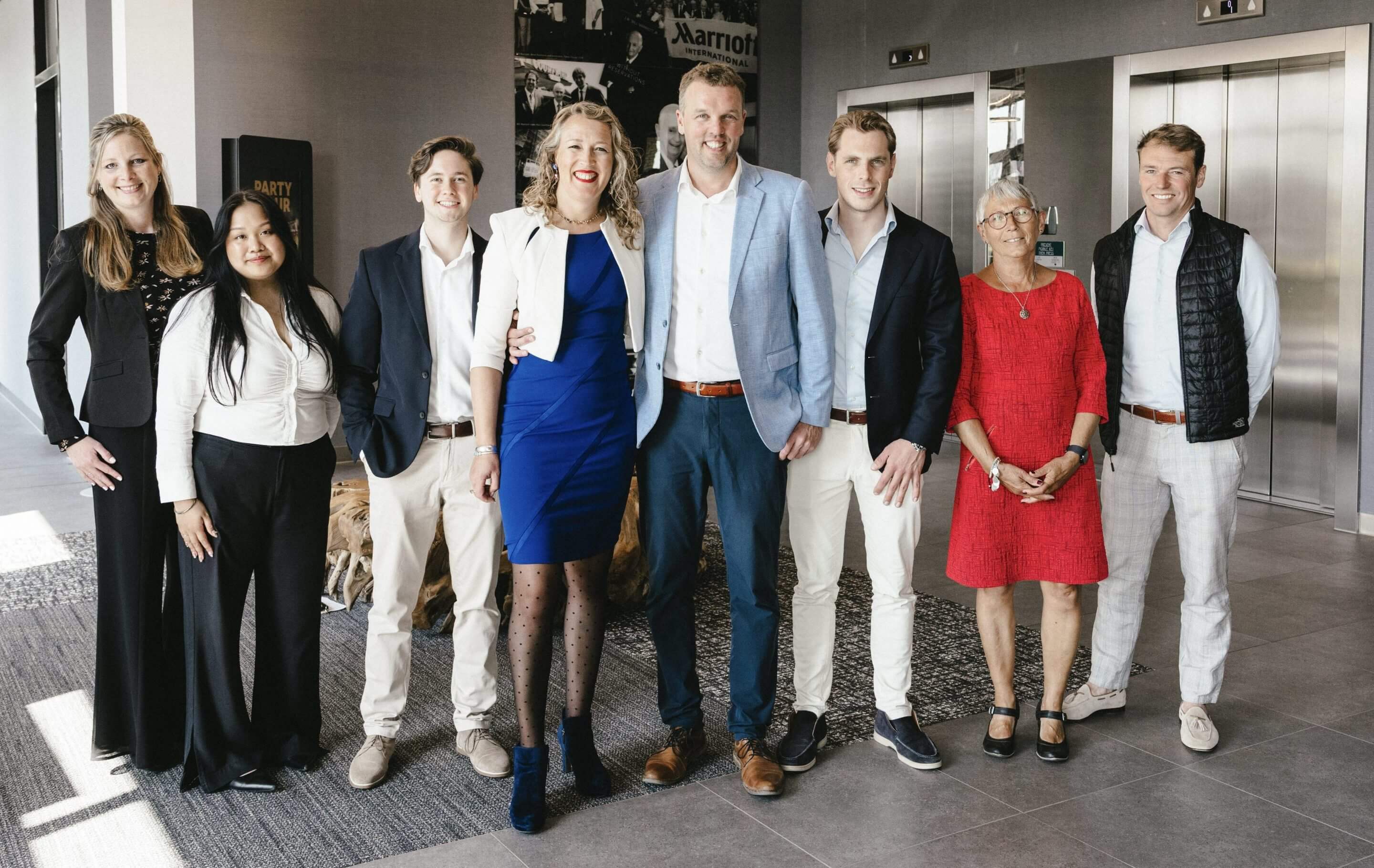 Groepsfoto team Securinvest