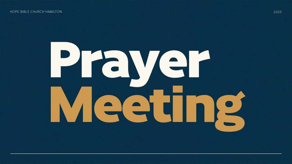 Prayer Meeting