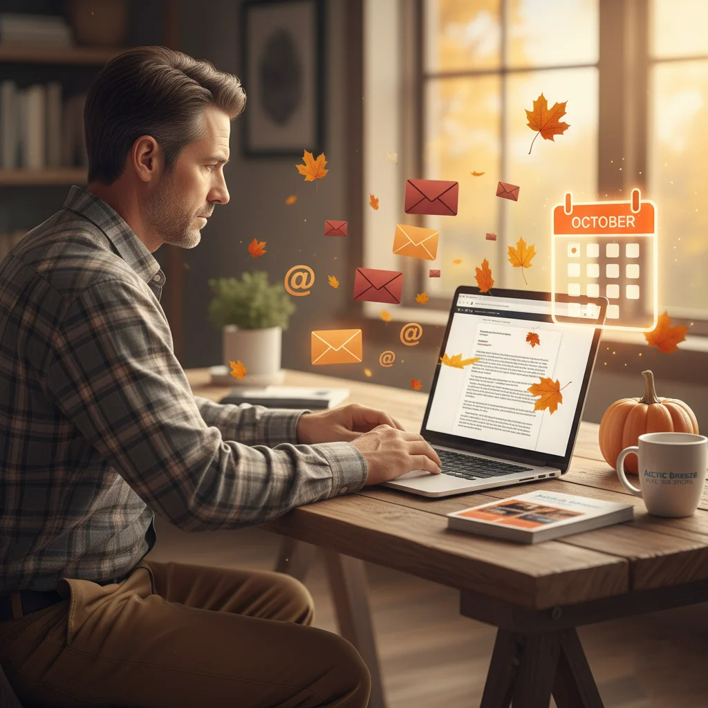 Seasonal Email Campaigns for HVAC: Keep Your Brand Top of Mind This Fall