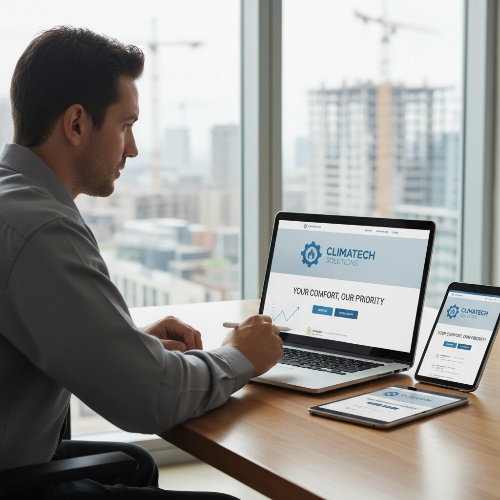 The Role of Modern Web Design in Growing HVAC Businesses