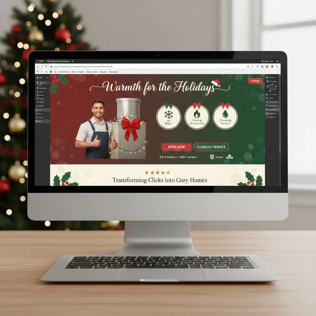 Landing Page Optimization for Holiday HVAC & Plumbing Campaigns