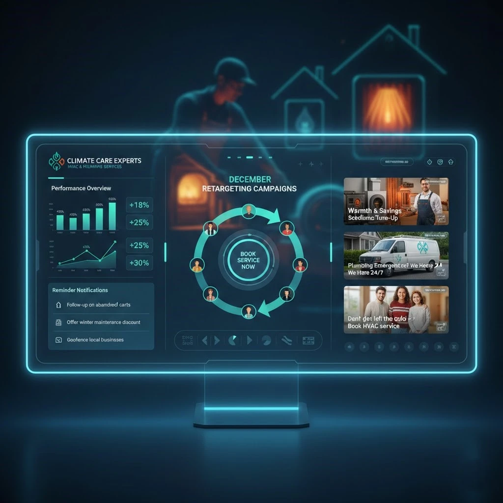 Retargeting Ads for HVAC & Plumbing: Bring Back December Website Visitors