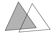 Triangle black