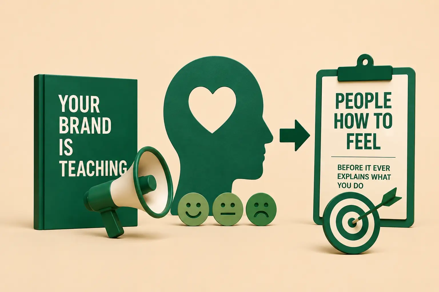 Your Brand Is Teaching People How to Feel Before It Ever Explains What You Do