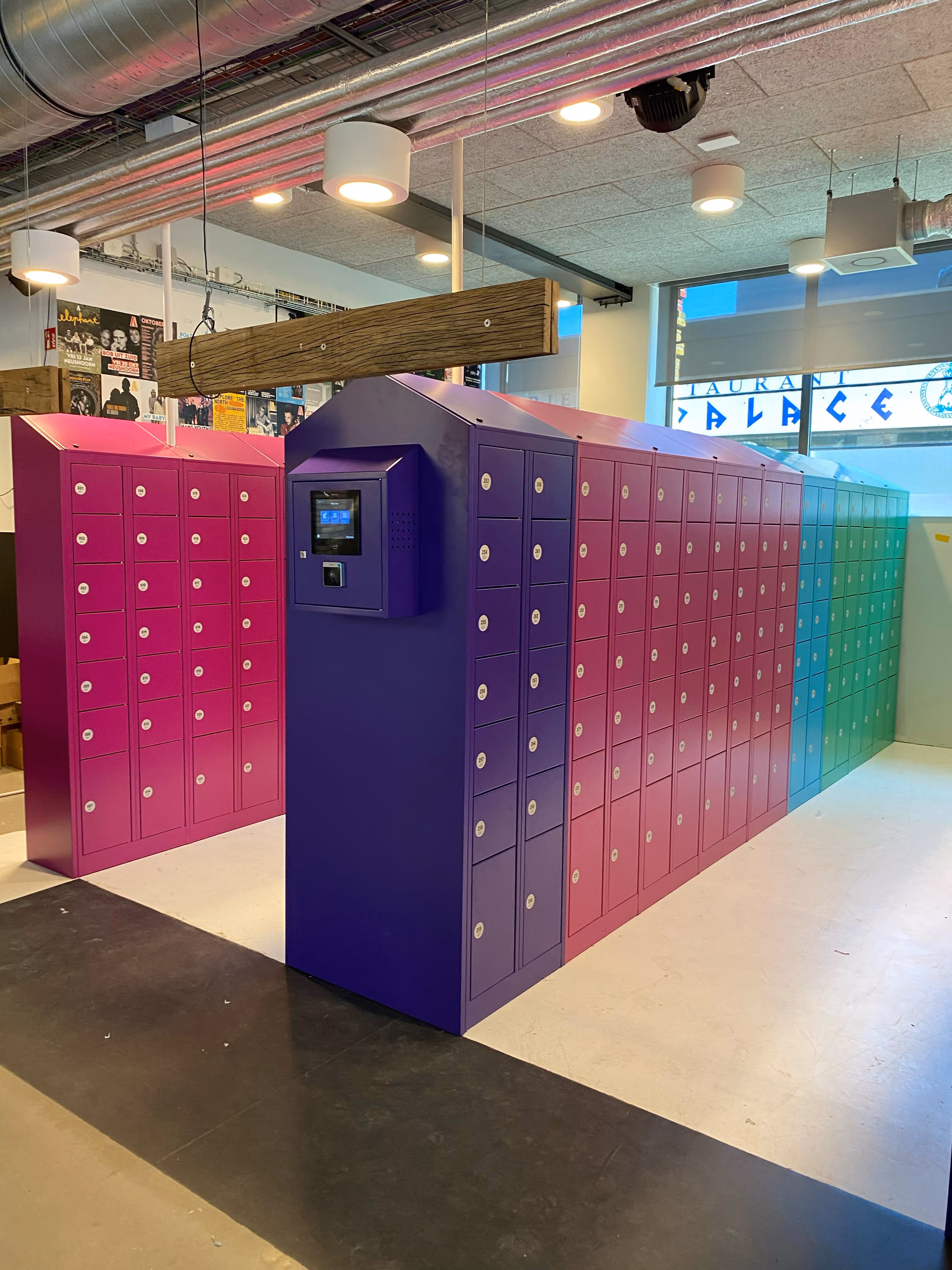 Nieuwe Lockers!