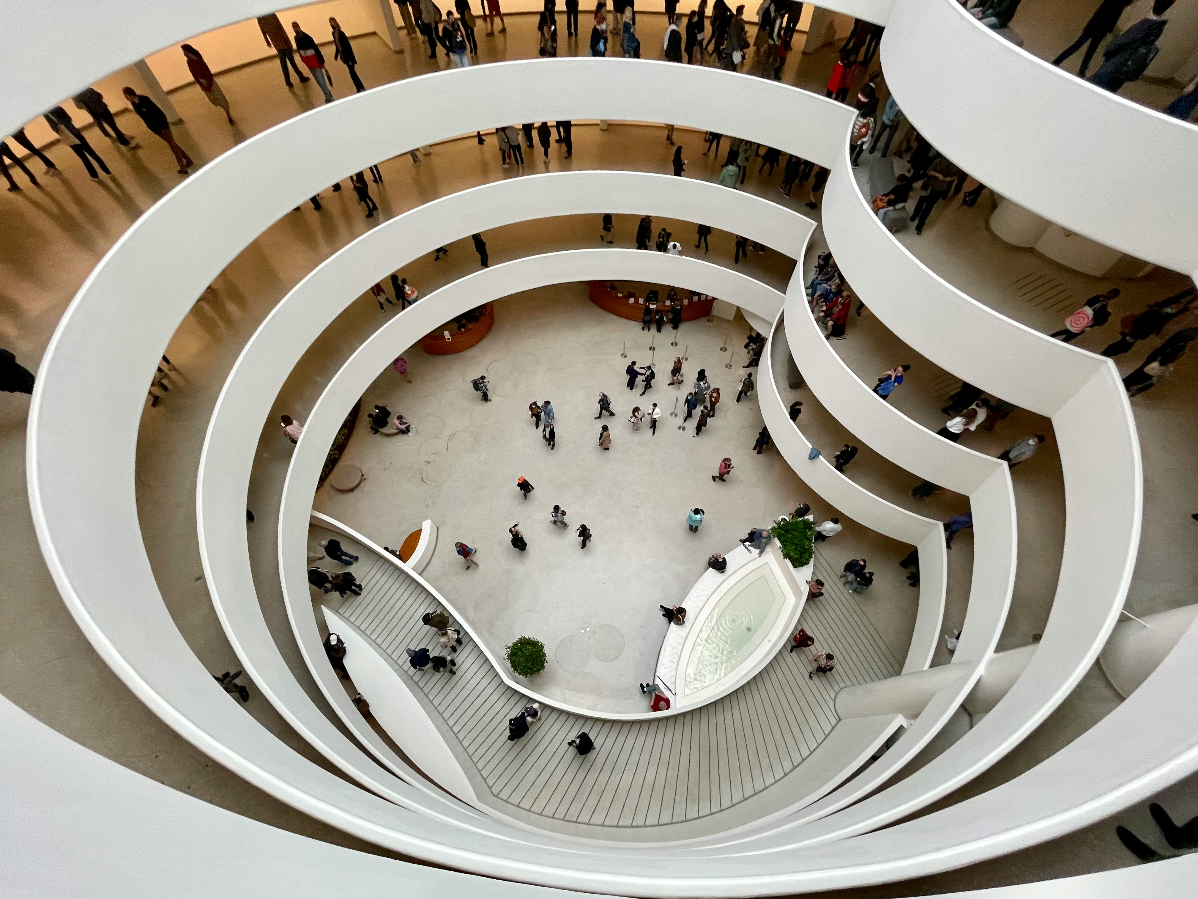 The Guggenheim Museum, New York. Architect: Frank Lloyd Wright.