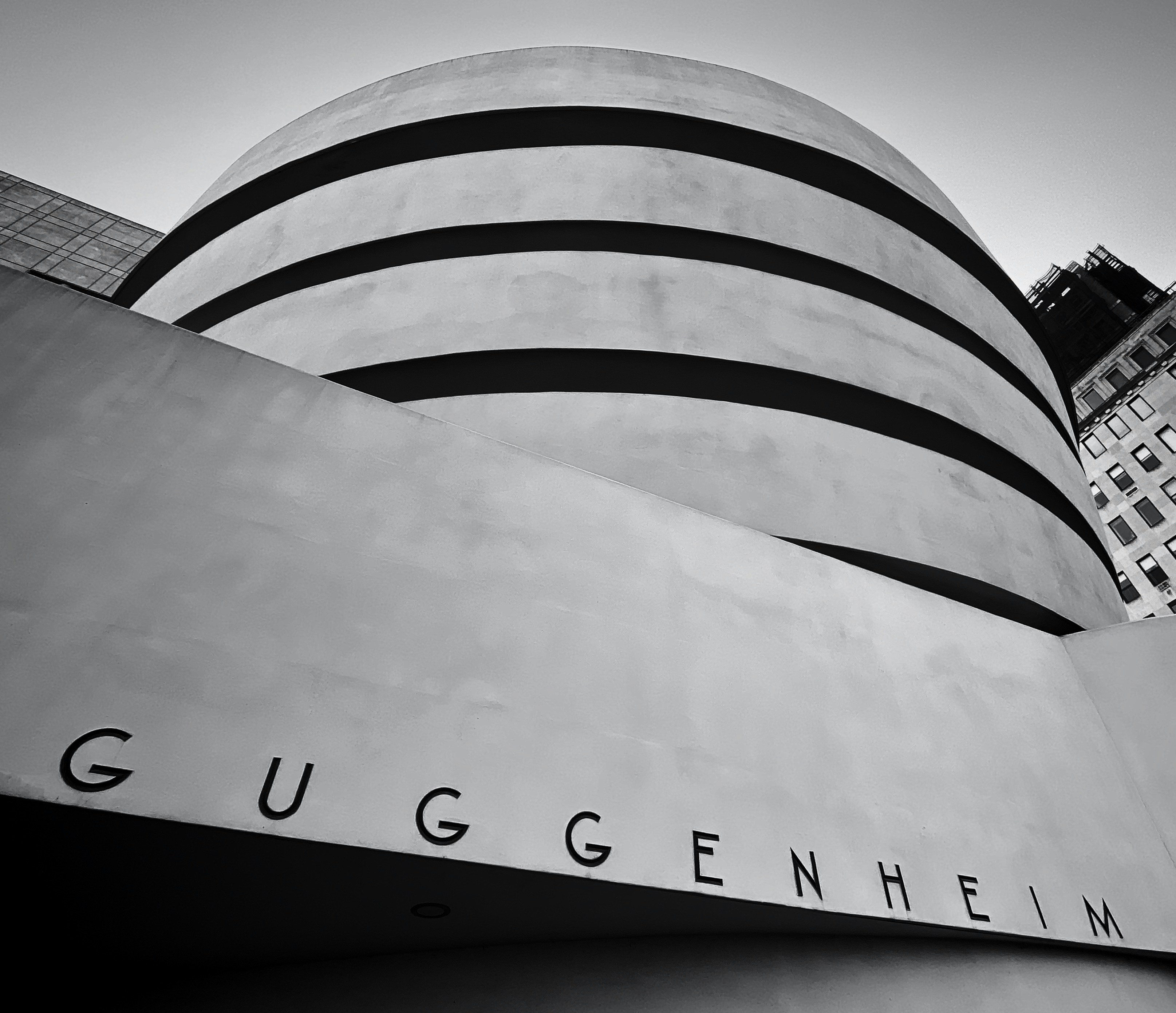 Guggenheim New York. Architect: Frank Lloyd Wright