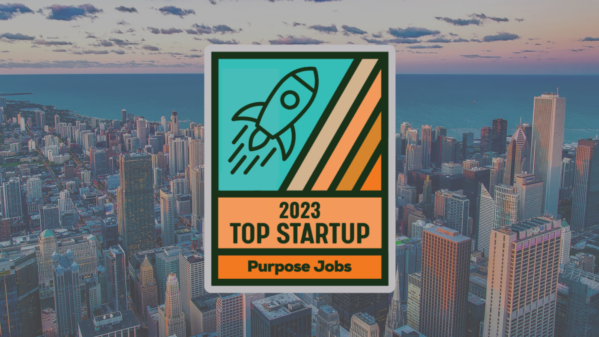 2023 "Top Startup" badge from Purpose Jobs