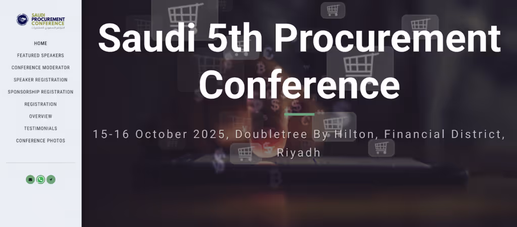 Saudi Procurement Conference